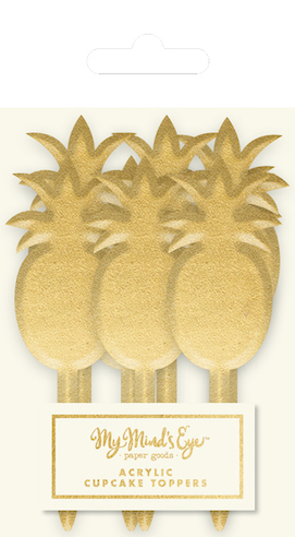 Mini pineapple  - party pick